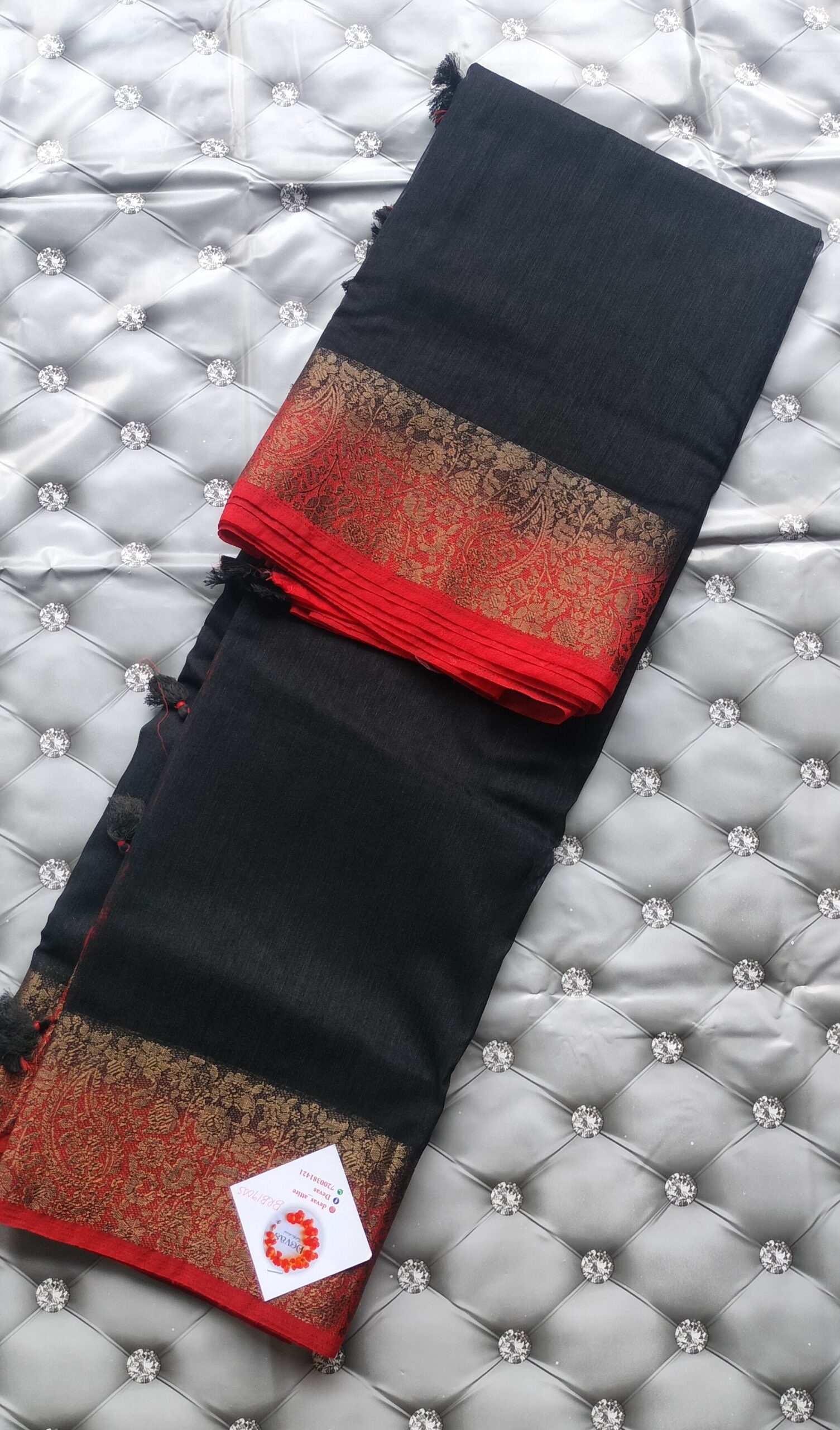 Devas Midnight Royale Silk Saree