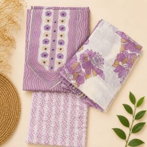 Lavender Floral Soft Cotton