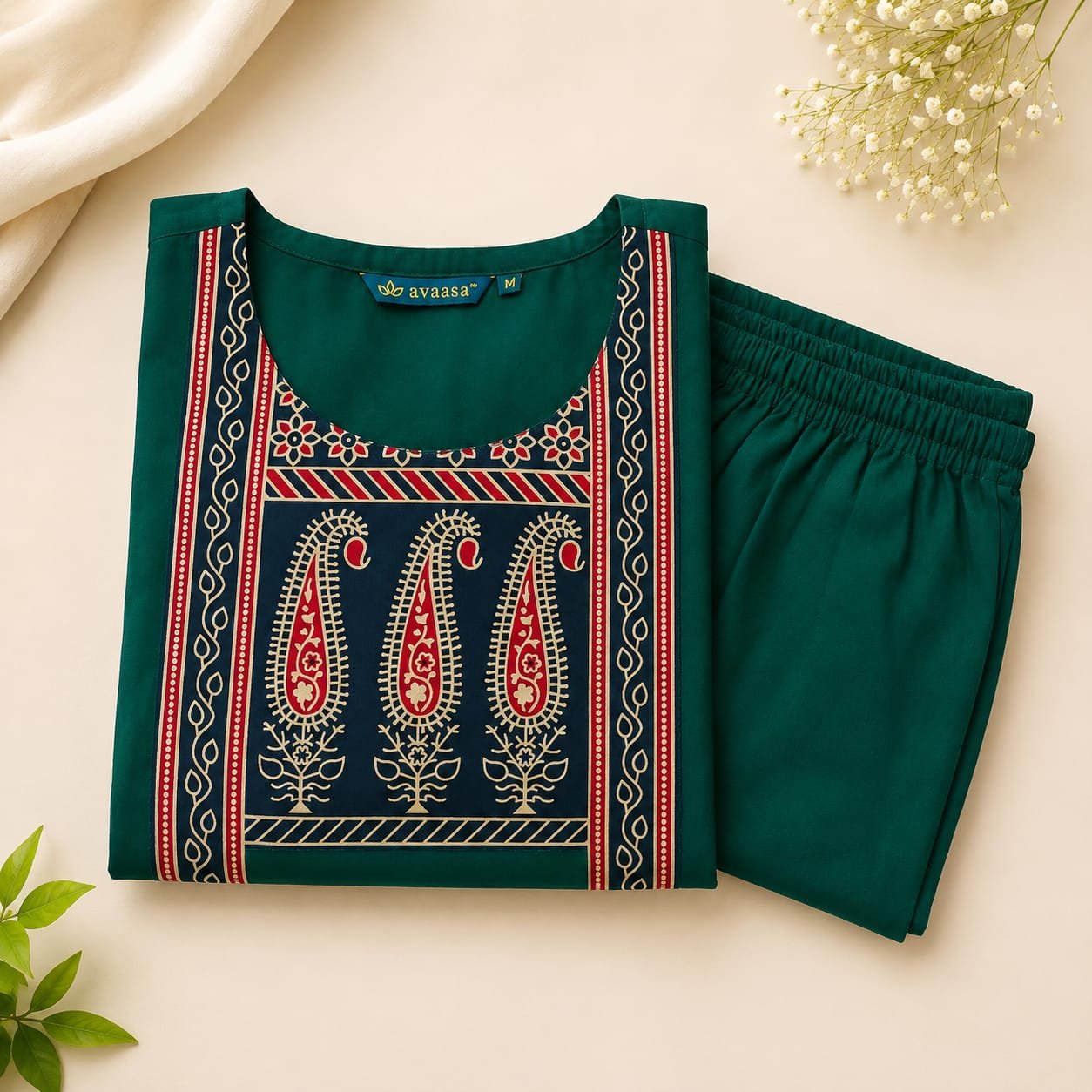 Emerald Grace Cord Set