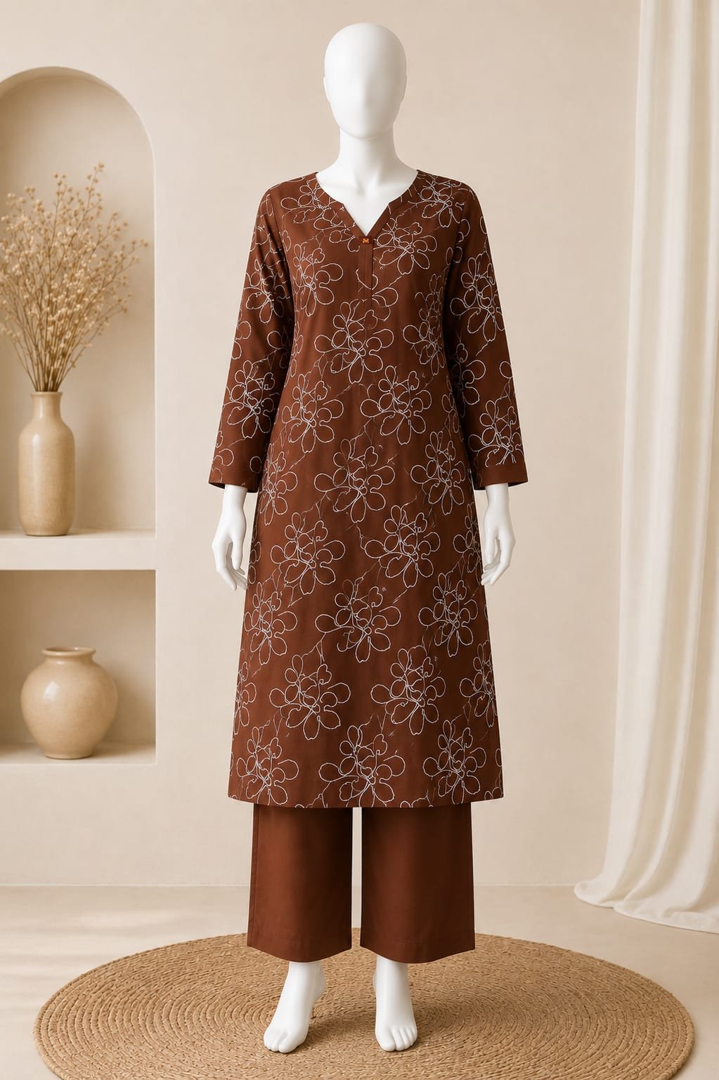 Cocoa Bloom Cord Set - Image 2