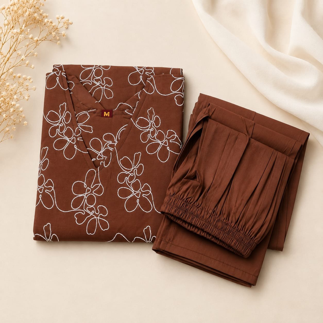 Cocoa Bloom Cord Set