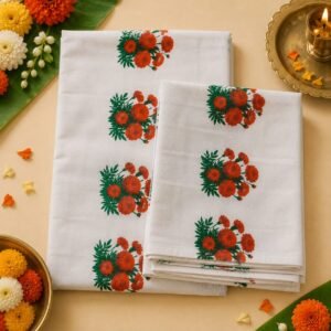 Marigold Floral Print Set Mund